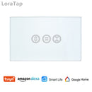 WiFi Vorhangschalter Touch Panel Tuya App Fernbedienung Elektrischer Rollladen Jalousie Sprachsteuerung Google Home Alexa Echo DIY