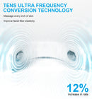 EMS Facial Lifting Massager Double Chin V Shape Lift Belt Red Blue Light LED Face Slimming Vibration Face Lift Devices Skin Care