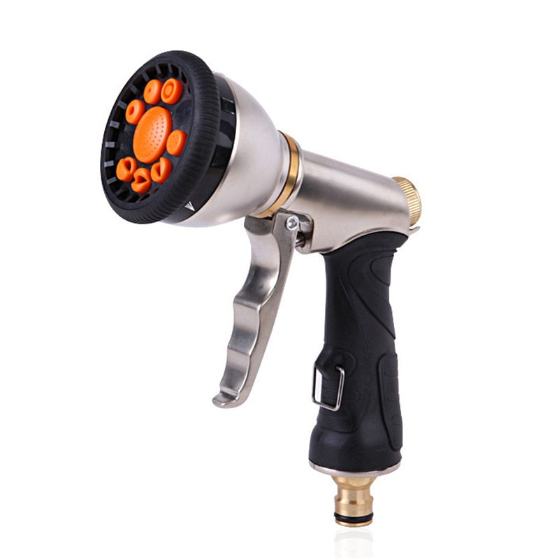 New High-Pressure Water Spray Gun Car Washer Hose Spray Bottle Garden Watering Sprinkler Sprinkler Cleaning Water Gun