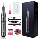 Máquina de manicura eléctrica de 35000RPM, taladro de uñas USB para esmalte de uñas en Gel acrílico, limas de uñas profesionales, herramienta de salón