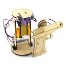 STEM Spielzeug für Kinder Pädagogisches Wissenschaft Experiment Technologie Spielzeug Set DIY Hydraulikbagger Modell Puzzle Gemaltes Kinderspielzeug