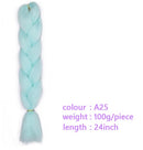 Black Star Hair Ombre Jumbo Braiding Hair Extensions 24 Inch Twist Braids Synthetic Hair Fiber for Twist Braiding for Women