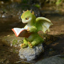 Everyday Collection Miniatur-Feengarten und Terrarium Mini Dragon Rex The Green Dragon Sammlerstück Fantasy-Figur
