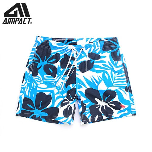 Tropischer Sommerurlaub Strand Schwimmen Kurze Badehose Schnelltrocknend Herren Schwimmen Strand Surf Shorts Lässige Mode Männliche Hybird Shorts