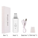 Cavitation Peeling Facial Cleaning Ultrasonic Skin Scrubber Deep Clean Ultrasonic Exfoliating Spa Scraper to Remove Blackheads