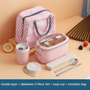 Isolierte Lunchbox aus Edelstahl, Studentenschule, mehrschichtige Lunchbox, Geschirr, Bento, Lebensmittelbehälter, Aufbewahrung, Frühstücksboxen