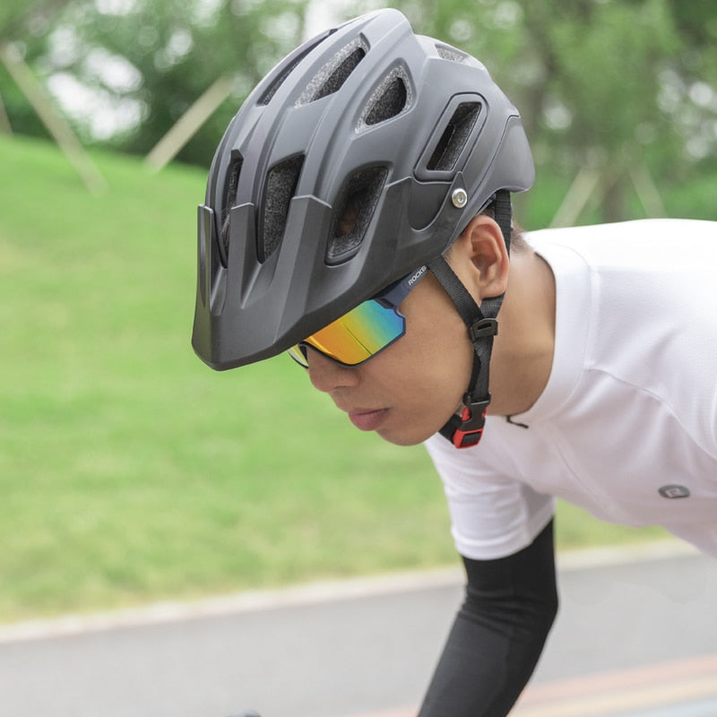 ROCKBROS Fahrradbrille MTB Rennrad Polarisierte Sonnenbrille UV400 Schutz Ultraleicht Unisex Fahrradbrille Sportausrüstung