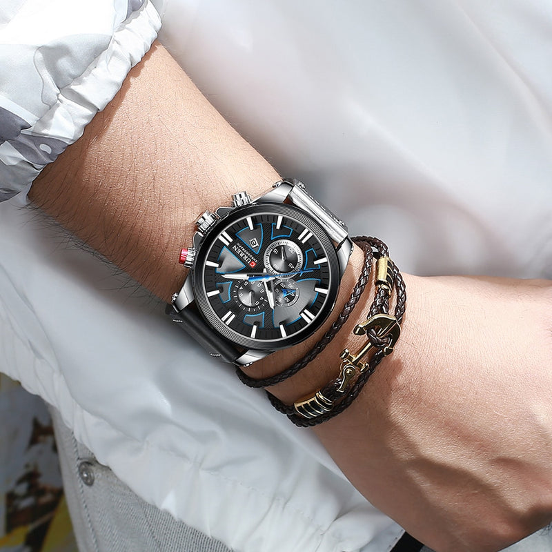 Nuevos relojes CURREN para hombre, relojes de pulsera de cuarzo a la moda, reloj deportivo militar resistente al agua para hombre, reloj con fecha para hombre, reloj Masculino