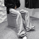 Pantalones de pana de otoño para hombre, pantalones a cuadros informales Retro a la moda, ropa de calle para hombre, pantalones rectos holgados de Hip Hop, S-5XL de talla grande para hombre