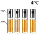 Kitchen Baking Oil Spray Vinegar Bottle Stainless Steel Nozzle Glass Oil Bottle BBQ Water Gravy Boats Grill Sprayer Cooking Tool