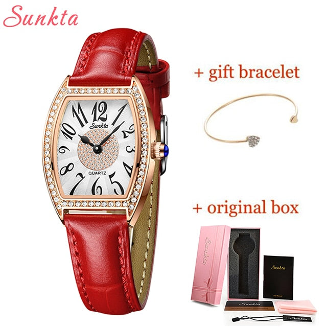 2022 LIGE New Rose Gold Women Watch Business Quartz Watch Ladies Top Brand Luxury Female Wrist Watch Girl Clock Relogio Feminino