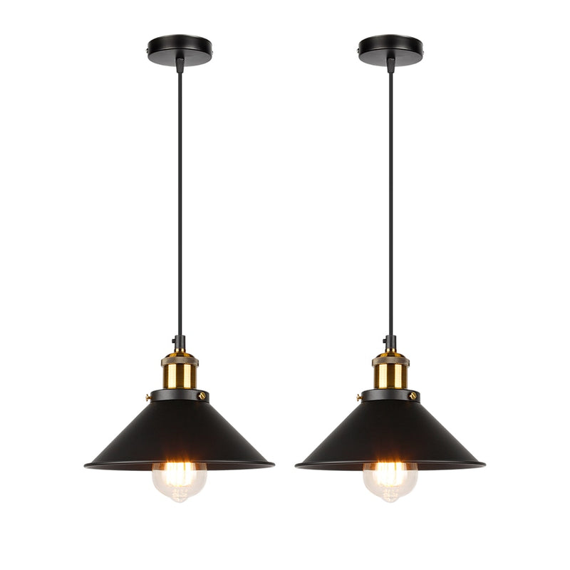 Retro Industrial Ceiling Chandeliers Iron E27 Pendant Lamps For Kitchen Bedroom Restaurant Home Black/Gold 3 Heads Hanging Light