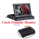 4,3 '' HD faltbarer Auto-Rückfahrmonitor, der LCD-TFT-Display Nachtsicht-Rückfahrkamera PAIL / NTSC für Fahrzeuge umkehrt