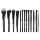 Zoreya Marke Make-up-Pinsel-Set mit weichen synthetischen Borsten, Augen-Make-up-Werkzeug Cruelty Black Blending Crease Foundation Brushes Box Gift