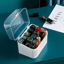 Kosmetik Aufbewahrungsbox Make-up Organizer Schmuck Aufbewahrungsbox Make-up Pinsel Lippenstift Halter Tragbare Mode Schublade Desktop Staubdicht