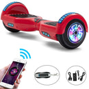 Hoverboard 6,5-Zoll-Bluetooth-Lautsprecher, selbstausgleichender Elektroroller, LED-Leuchten, intelligenter zweirädriger Hoverboard-Schlüssel für Kindergeschenk