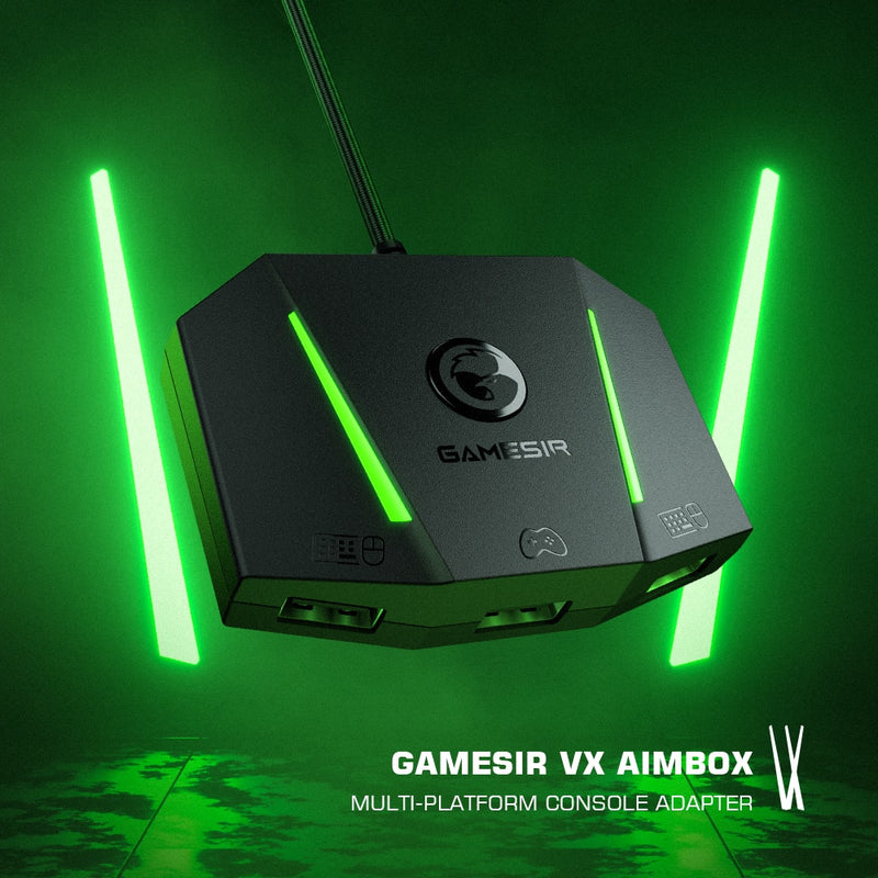 Adaptador de ratón para teclado GameSir VX2 AimSwitch VX AimBox para Xbox Series X / Xbox Series S / PlayStation 4 / PS4 / Nintendo Switch