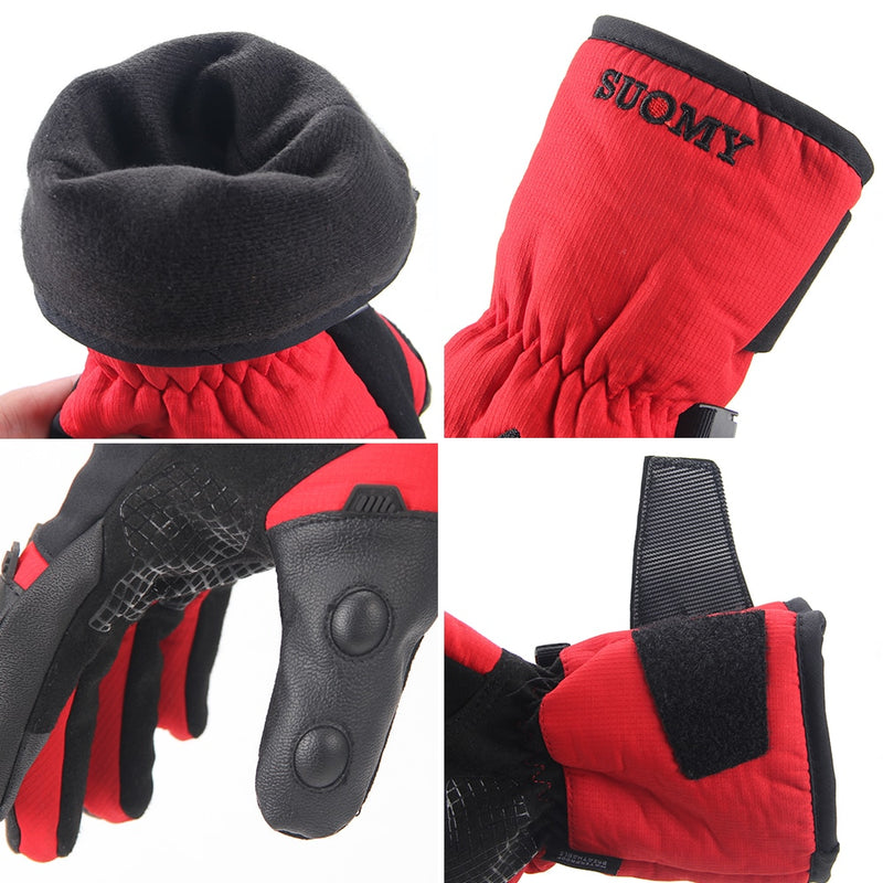 Winter Motorcycle Gloves Waterproof Moto Motocross Gloves Windproof Moto Gloves Touch Screen Motorbike Riding Guantes