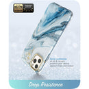 i-Blason für iPhone 11 Pro Hülle 5,8" (2019) Cosmo Ganzkörper-Stoßstangenhülle mit glänzendem Glitzer und integriertem Displayschutz