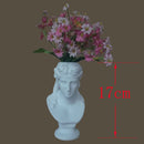 Resin Flower Pot Vase Home Decoration Pen Holder Makeup Brush Storage Box European Decoration Sculpture Model Sketch