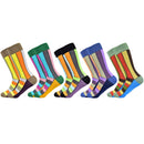 Heißer Verkauf Männer Socken 2020 Neue Bunte Geschenke für Männer Baumwolle Herren Socken Geometrische Gitter Klassische Glückliche Business Casual Socken Männer