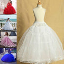 Lolita-Rock Kinder 2 Reif Pettiskirt für Hochzeit Blumenmädchen Petticoat Unterrock Slips Prinzessin für Kind 2-14 Jahre Vestidos