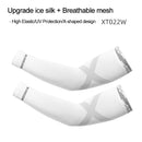 ROCKBROS Radfahren Eis Stoff Laufen Camping Armlinge Basketball Ärmel Arm Ärmel Outdoor Sport Ärmel Sommer Sicherheitsausrüstung