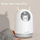 300 ML Mini Bär Luftbefeuchter USB Aromatherapie Aroma Ätherisches Öl Diffusor für Home Office Auto Cool Mist Maker LED Nachtlicht
