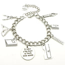 Mode-Lehrzubehör, Mini-Schultaschen-Armband, Namensschild. Brauchen Sie Mut, Kindern das Denken beizubringen, Armband-Geschenk-Souvenir