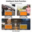 Deelife Solar TPMS Sensor Autoreifendrucküberwachungssystem für 4-Rad-Reifen TMPS