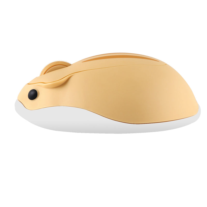 CHUYI 2,4G ratón óptico inalámbrico lindo hámster dibujos animados ordenador ratones ergonómico Mini 3D Oficina ratón para chico chica regalo PC Tablet