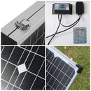 Dokio 100W 160W 200W Faltbares Solarpanel China 10A/20A 12V Controller Faltbares Solarpanel Zelle/Systemladegerät Solarpanel