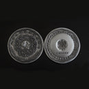 Movie John Wick Cosplay Prop Accessories Gold Coins With Continental Hotel Card Blood Oath Marker