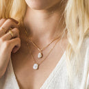 Natural Baroque Pearl Necklace Handmade Jewelry Gold Filled Choker  Pendants Femme Kolye Collares Boho Necklace For Women