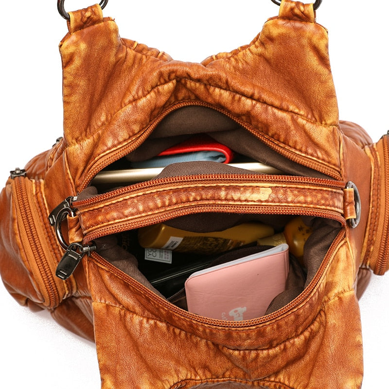 Luxus-Designer-Handtaschen Frauen Rivet Taschen Hochwertige Geldbörsen und Handtaschen Vintage-Schulter-Corssbody-Taschen für Frauen 2020 Totes
