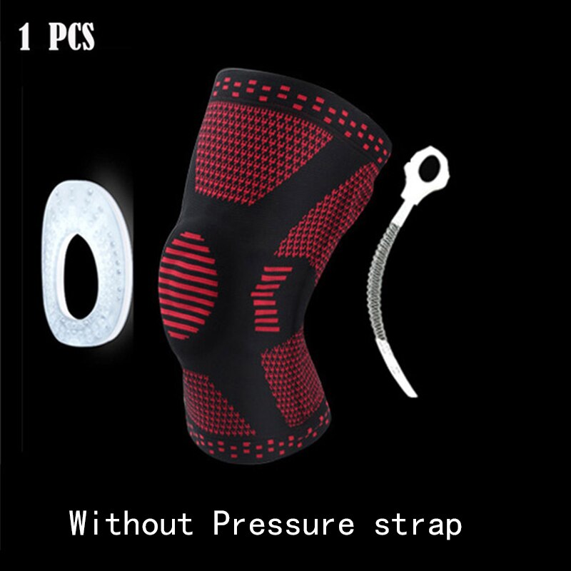 1 STÜCKE Knieschoner Kompression Fitness Knieschoner Laufen Basketball Kniestütze Sport Brace Sleeve Volleyball Patella Protect Guard