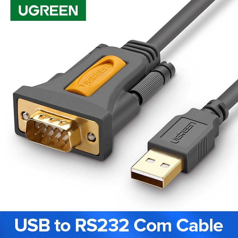 Ugreen USB zu RS232 COM Port Serial PDA 9 DB9 Pin Kabeladapter Prolific pl2303 für Windows 7 8.1 XP Vista Mac OS USB RS232 COM