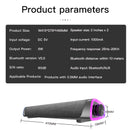 3D Surround Soundbar Bluetooth 5.0 Lautsprecher Kabelgebundene Computerlautsprecher Stereo Subwoofer Soundbar für Laptop PC Theater TV Aux 3,5 mm