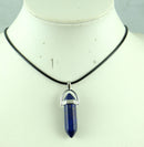 Natural stone Quartz crystal Turquoises tiger eye Opal aventurine endulum Pendant for diy lJewelry making necklace Accessories