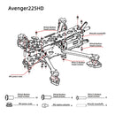 TCMMRC Avenger HD Rahmen fpv Drohne Rahmen 5 Zoll Rahmen Quadrocopter Schutz Dji HD Digital System fpv Kit DIY Neujahrsgeschenke 2022