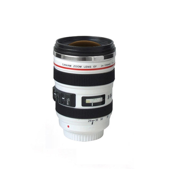 Kostenloser Versand Kaffeebecher 24-105 mm 1: 1 Kameraobjektiv SECHS Generation des kreativen Emulationsbechers (mit Deckel)