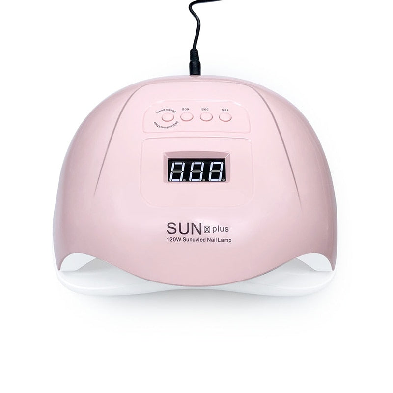 SUN X Plus UV LED lámpara de uñas secador de uñas eléctrico 36 LED lámpara de secado rápido todo esmalte de Gel de uñas Sensor de movimiento manicura salón de uñas