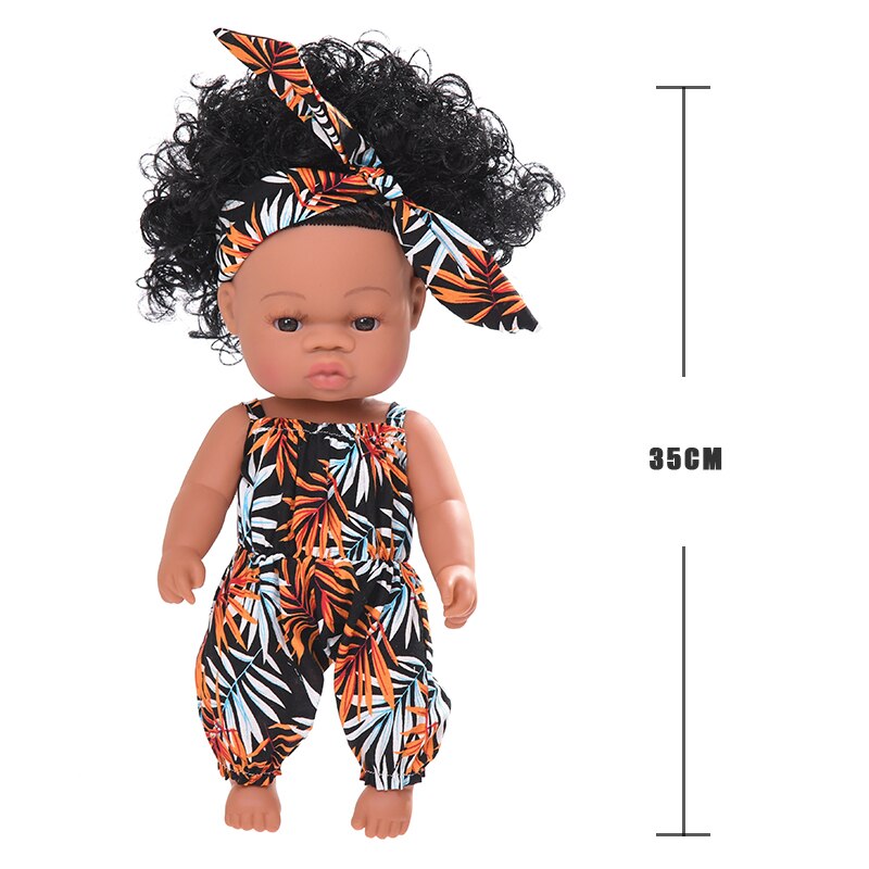 JINGXIN Sommer Reborn Babypuppe Afrikanisches Schwarzes Mädchen Lebensechte Puppen Babyspielzeug Für Kinder Mädchen Jungen Babys Körperspiel Vinylpuppen