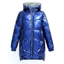 Neue Mode 2022 Winter Daunenjacke Parka Für Frauen Mantel Lange Mit Kapuze Outwear Weibliche Parka Dicke Baumwolle Gefütterte Mäntel