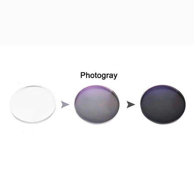 BCLEAR Anti-blue UV400 Photochromic Progressive Lenses Anti-Reflective Computer Lens Chameleon Gray Brown Sun Lenses Far Near