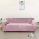 Samt-Sofabezug Elastisches Sofa Funda Sofabezug für Wohnzimmer Ecksofa L-förmiger Sofabezug Housse Canape Dangle