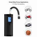 Tragbare Air Bike Pump Mini Electric Inflator Wiederaufladbare Luftpumpe Auto Auto Aufblasbarer Wiederaufladbarer Kompressor