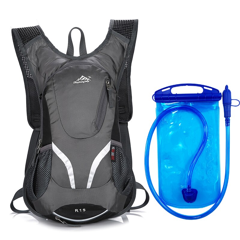 15L Deporte al aire libre Ciclismo Escalada Bolsa de agua Mochila de hidratación Mochila ultraligera Senderismo Bicicleta Montar Paquete Vejiga Mochila