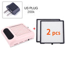 80W Nagel-Staubsammler-Ventilator-Staubsauger-Maniküre-Werkzeugmaschinen mit Filter-starker Energie-Nagel-Kunst-Werkzeug-Nagel-Staubsauger