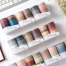 10 Teile/los Vintage Grid Stripe Washi Tape Klebeband Diy Scrapbooking Aufkleber Label Craft Masking Tape Japanisches Briefpapier